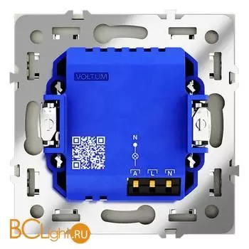 Датчик движения встраиваемый VOLTUM S70, (шелк) VLS070504 - Фото 2