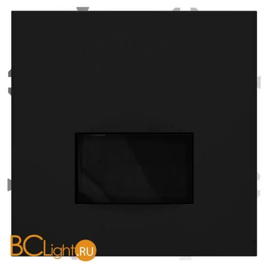 Датчик движения встраиваемый VOLTUM S70, (черный матовый) VLS070508