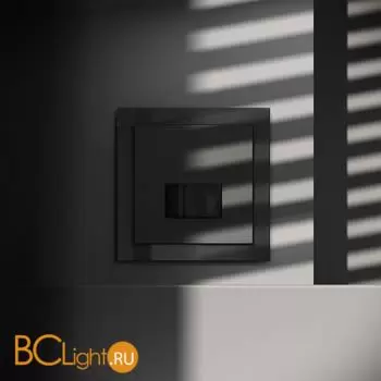 Датчик движения встраиваемый VOLTUM S70, (черный матовый) VLS070508 - Фото 2