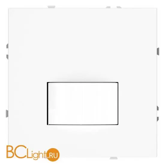 Датчик движения встраиваемый VOLTUM S70, (белый матовый) VLS070502