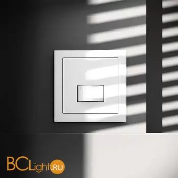 Датчик движения встраиваемый VOLTUM S70, (белый матовый) VLS070502 - Фото 0