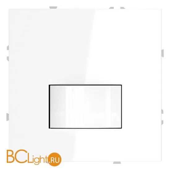 Датчик движения встраиваемый VOLTUM S70, (белый глянцевый) VLS070501