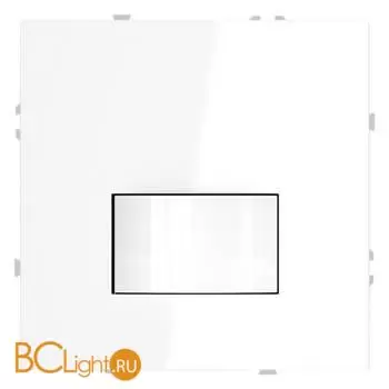 Датчик движения встраиваемый VOLTUM S70, (белый глянцевый) VLS070501