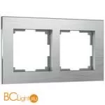 Рамка на 2 поста (алюминий) Werkel Aluminium W0021706 a050957