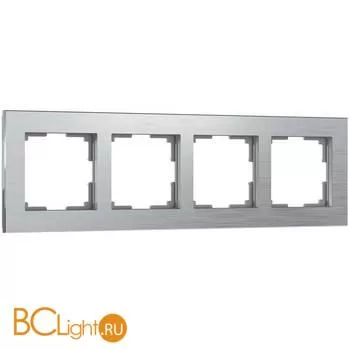 Рамка на 4 поста (алюминий) Werkel Aluminium W0041706 a050953