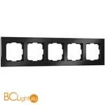 Рамка на 5 постов (черный алюминий) Werkel Aluminium W0051708 a050960