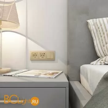 Рамка на 3 поста (шампань алюминий) Werkel Aluminium W0031711 a052314 - Фото 0