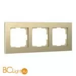 Рамка на 3 поста (шампань алюминий) Werkel Aluminium W0031711 a052314