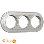 Рамка на 3 поста (жемчужный) Werkel Antik Runda W0035021 a050987