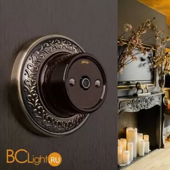 Рамка на 1 пост (бронза) Werkel Antik Runda W0015012 a050982 - Фото 2