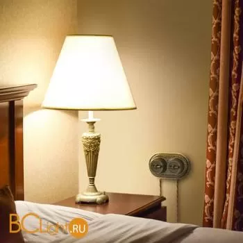 Рамка на 2 поста (бронза) Werkel Antik Runda W0025012 a050984 - Фото 0