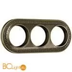 Рамка на 3 поста (бронза) Werkel Antik Runda W0035012 a050988