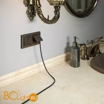 Рамка на 2 поста (бронза) Werkel Antik W0021512 a050947 - Фото 0