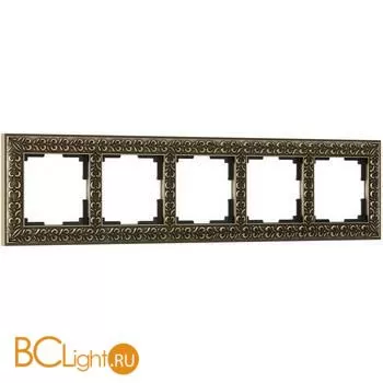 Рамка на 5 постов (бронза) Werkel Antik W0051512 a050940