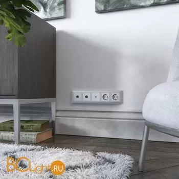 Рамка на 5 постов (матовый хром) Werkel Antik W0051522 a050942 - Фото 0