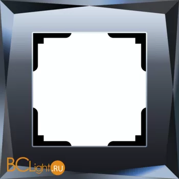 Рамка на 1 пост (черный) Werkel Diamant W0011208 a051444