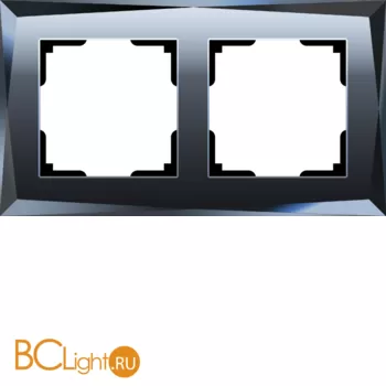 Рамка на 2 поста (черный) Werkel Diamant W0021208 a051442