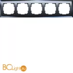 Рамка на 5 постов (черный) Werkel Diamant W0051208 a051443