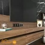 Рамка на 5 постов (черный) Werkel Diamant W0051208 a051443 - Фото 0