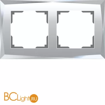 Рамка на 2 поста (зеркальный) Werkel Diamant W0021220 a051015