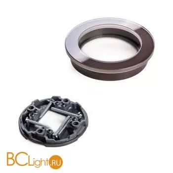 Рамка на 1 пост (Коричневый) Werkel Favorit Runda W0015114 a051630 - Фото 2