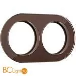 Рамка на 2 поста (Коричневый) Werkel Favorit Runda W0025114 a051636