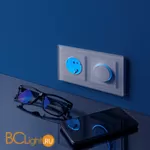 Рамка на 2 поста (белый,стекло) Werkel Favorit W0021101 - Фото 1