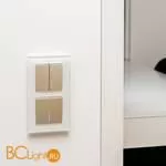 Рамка на 2 поста (белый,стекло) Werkel Favorit W0021101 - Фото 8