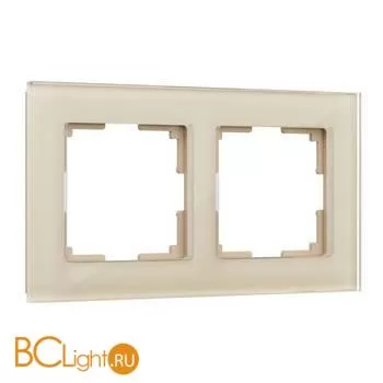 Рамка на 2 поста (шампань) Werkel Favorit W0021111