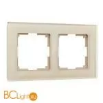 Рамка на 2 поста (шампань) Werkel Favorit W0021111