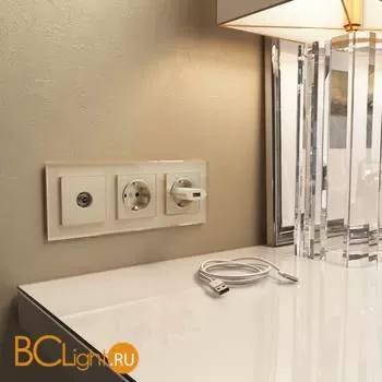 Рамка на 3 поста (шампань) Werkel Favorit W0031111 - Фото 0