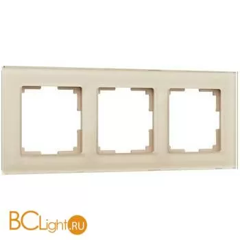 Рамка на 3 поста (шампань) Werkel Favorit W0031111