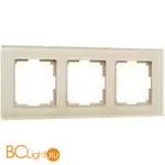 Рамка на 3 поста (шампань) Werkel Favorit W0031111