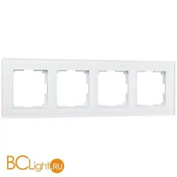 Рамка на 4 поста (белый матовый) Werkel Favorit W0041105 a051288