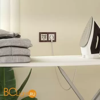 Рамка на 2 поста (мокко) Werkel Favorit W0021118 a051098 - Фото 4