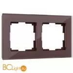 Рамка на 2 поста (мокко) Werkel Favorit W0021118 a051098
