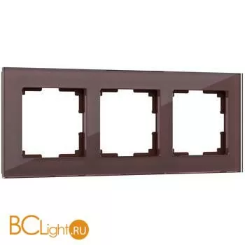 Рамка на 3 поста (мокко) Werkel Favorit W0031118 a051099