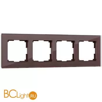 Рамка на 4 поста (мокко) Werkel Favorit W0041118 a051097