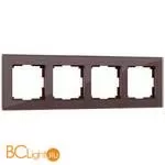 Рамка на 4 поста (мокко) Werkel Favorit W0041118 a051097