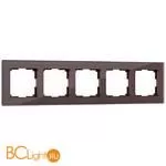 Рамка на 5 постов (мокко) Werkel Favorit W0051118 a051101
