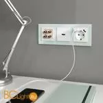 Рамка на 3 поста (натуральное стекло) Werkel Favorit W0031119 a051013 - Фото 0