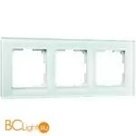 Рамка на 3 поста (натуральное стекло) Werkel Favorit W0031119 a051013