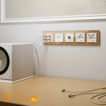 Рамка на 5 постов (бронзовый) Werkel Favorit W0051112 a051009 - Фото 0