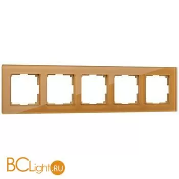 Рамка на 5 постов (бронзовый) Werkel Favorit W0051112 a051009