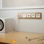 Рамка на 5 постов (бронзовый) Werkel Favorit W0051112 a051009 - Фото 0