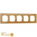 Рамка на 5 постов (бронзовый) Werkel Favorit W0051112 a051009