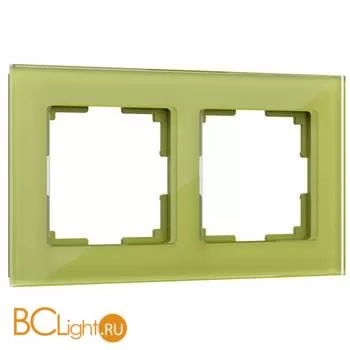 Рамка на 2 поста (фисташковый) Werkel Favorit W0021116 a051106