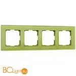 Рамка на 4 поста (фисташковый) Werkel Favorit W0041116 a051105