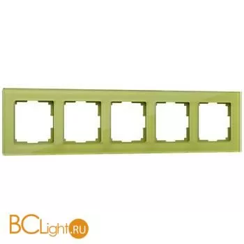 Рамка на 5 постов (фисташковый) Werkel Favorit W0051116 a051103