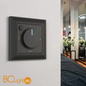 Рамка на 1 пост (черный матовый) Werkel Fiore W0012208 a051022 - Фото 1